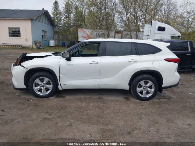 12587430 :رقم المزاد ، 5TDBBRCH5MS521694 vin ، 2021 Toyota Highlander Hybrid Le مزاد بيع