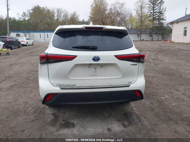 12587430 :رقم المزاد ، 5TDBBRCH5MS521694 vin ، 2021 Toyota Highlander Hybrid Le مزاد بيع