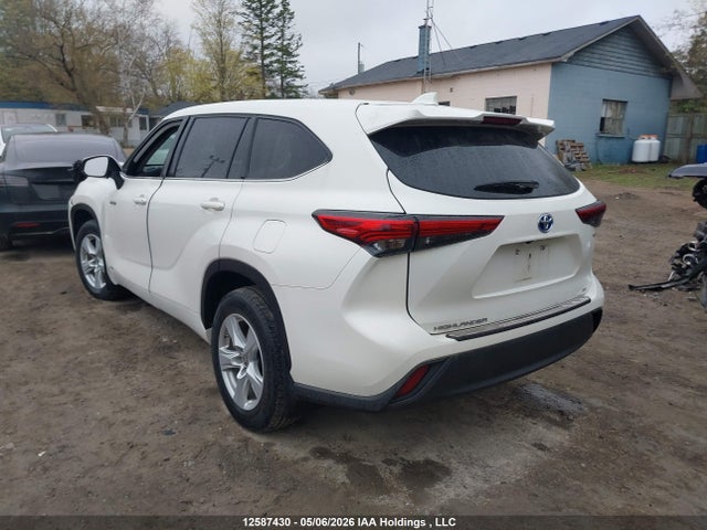 12587430 :رقم المزاد ، 5TDBBRCH5MS521694 vin ، 2021 Toyota Highlander Hybrid Le مزاد بيع