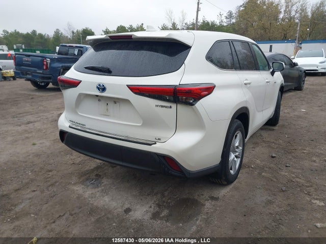 12587430 :رقم المزاد ، 5TDBBRCH5MS521694 vin ، 2021 Toyota Highlander Hybrid Le مزاد بيع