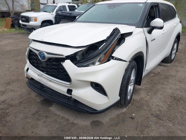 12587430 :رقم المزاد ، 5TDBBRCH5MS521694 vin ، 2021 Toyota Highlander Hybrid Le مزاد بيع