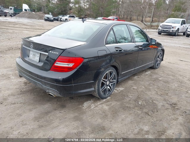 12574704 :رقم المزاد ، WDDGF8JB4EA916831 vin ، 2014 Mercedes-benz C 350 4matic مزاد بيع