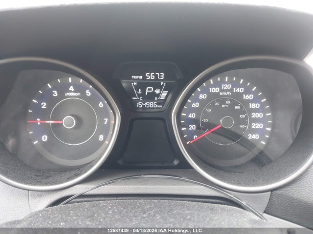 12587439 :رقم المزاد ، 5NPDH4AE1EH489272 vin ، 2014 Hyundai Elantra Gl مزاد بيع