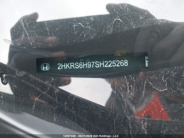 Auction sale of the 2025 Honda Cr-v Touring Hybrid, vin: 2HKRS6H97SH225268, lot number: 12587440