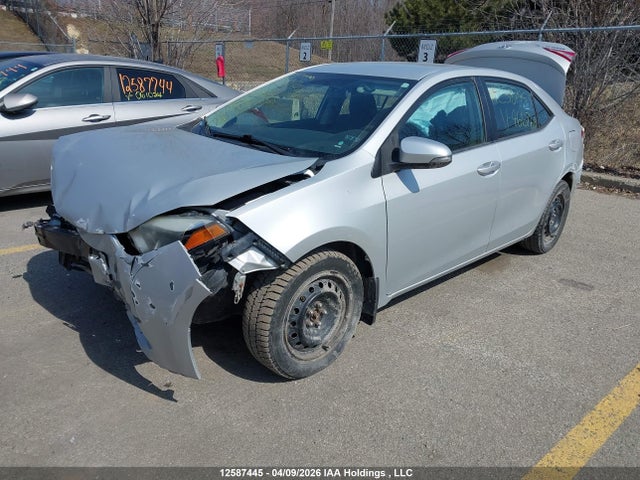 2015 Toyota Corolla S მანქანა იყიდება აუქციონზე, vin: 2T1BURHE0FC466768, აუქციონის ნომერი: 12587445
