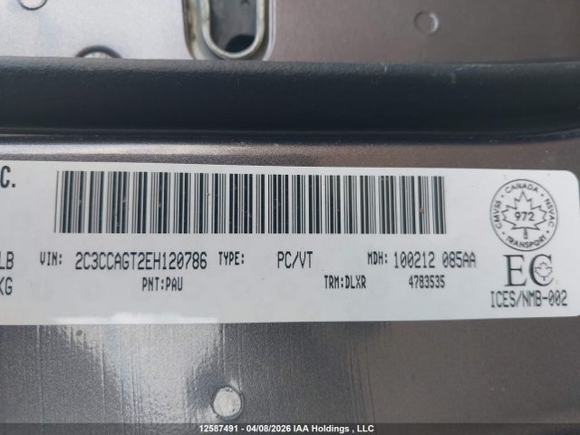 Aukcja sprzedaży 2014 Chrysler 300 S, vin: 2C3CCAGT2EH120786, numer aukcji: 12587491