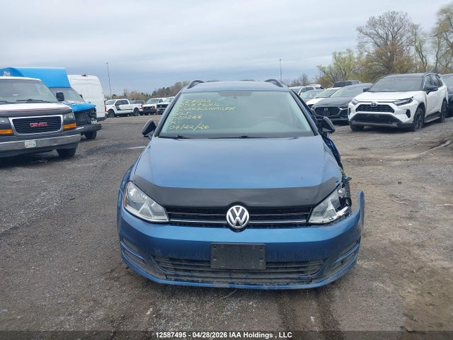 Auction sale of the 2015 Volkswagen Golf Sportwagen Tdi S/tdi Se/tdi Sel, vin: 3VWCA7AU8FM509888, lot number: 12587495