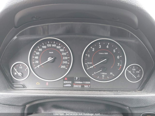 Aukcja sprzedaży 2015 Bmw 320i Xdrive, vin: WBA3C3G55FNT52653, numer aukcji: 12587505