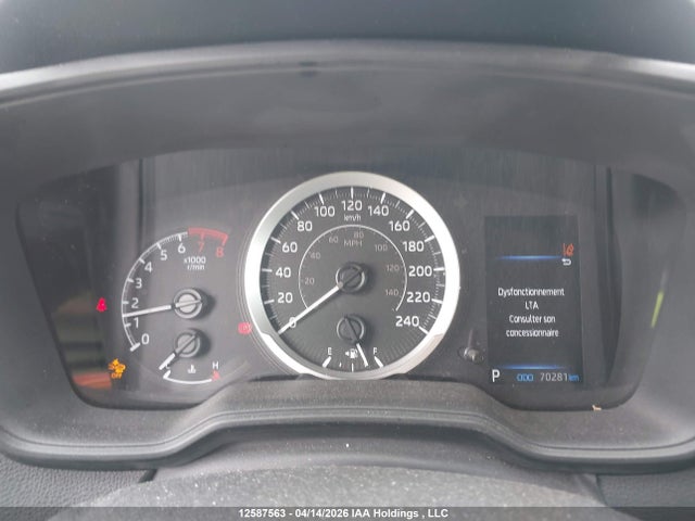 2021 Toyota Corolla Le მანქანა იყიდება აუქციონზე, vin: 5YFBPMBE2MP252896, აუქციონის ნომერი: 12587563