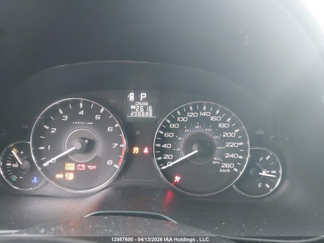 Aukcja sprzedaży 2012 Subaru Outback 3.6r Limited Package, vin: 4S4BRJMC2C2209009, numer aukcji: 12587600