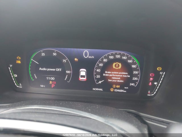 1HGCY2F87RA801791 Honda Accord Hybrid Touring