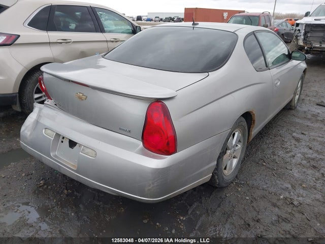 2007 Chevrolet Monte Carlo Ls მანქანა იყიდება აუქციონზე, vin: 2G1WJ15K079416288, აუქციონის ნომერი: 12583048