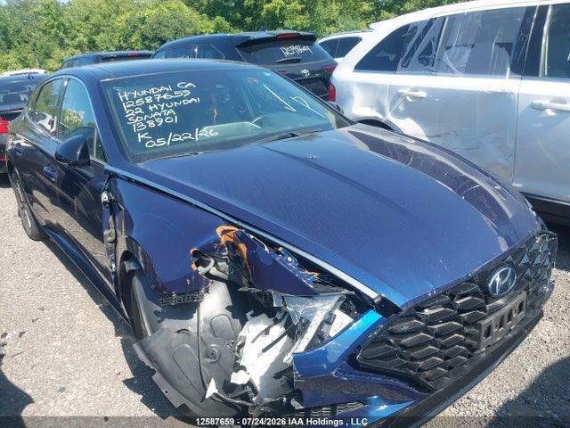 12587659 :رقم المزاد ، 5NPEJ4J27NH138901 vin ، 2022 Hyundai Sonata Sport مزاد بيع