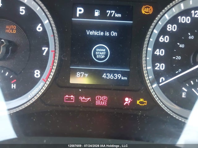 12587659 :رقم المزاد ، 5NPEJ4J27NH138901 vin ، 2022 Hyundai Sonata Sport مزاد بيع