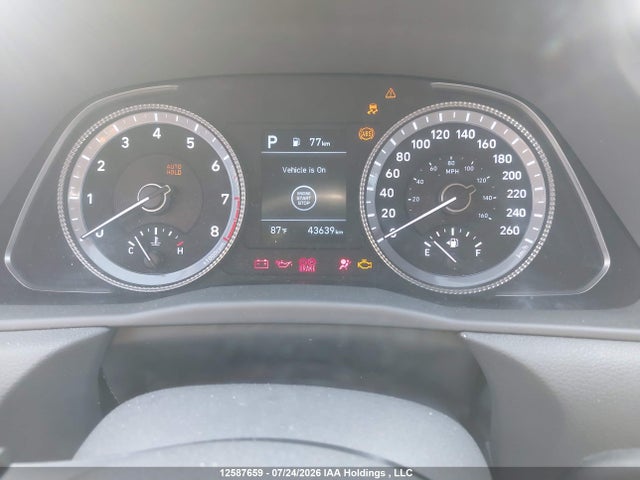 12587659 :رقم المزاد ، 5NPEJ4J27NH138901 vin ، 2022 Hyundai Sonata Sport مزاد بيع