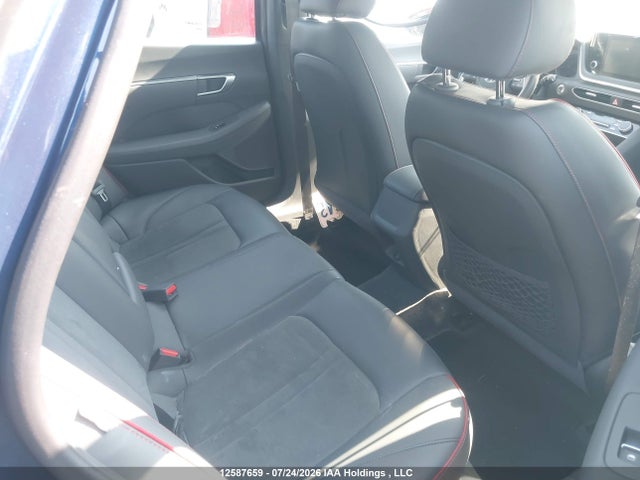12587659 :رقم المزاد ، 5NPEJ4J27NH138901 vin ، 2022 Hyundai Sonata Sport مزاد بيع