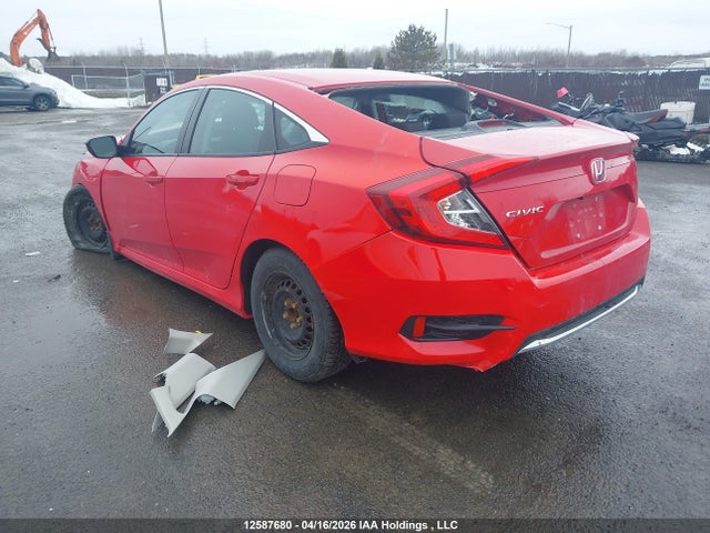 Honda Civic Lx 2019 2HGFC2F54KH011597 Image 3