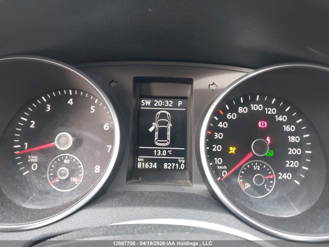 12587700 :رقم المزاد ، WVWDA9AJ8AW385560 vin ، 2010 Volkswagen Golf مزاد بيع