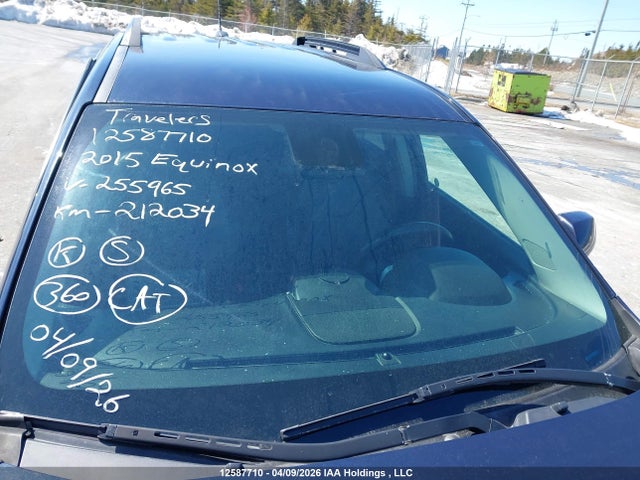 12587710 :رقم المزاد ، 2GNFLGEK5F6255965 vin ، 2015 Chevrolet Equinox Lt مزاد بيع
