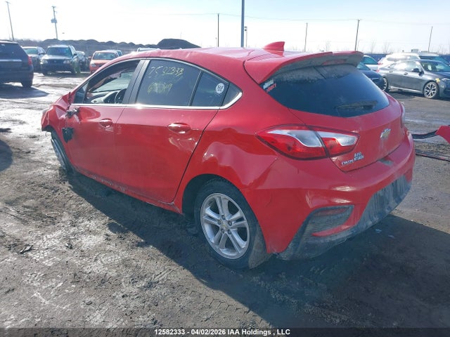 Продаж на аукціоні авто 2018 Chevrolet Cruze Lt Auto, vin: 3G1BE6SM5JS651219, номер лоту: 12582333