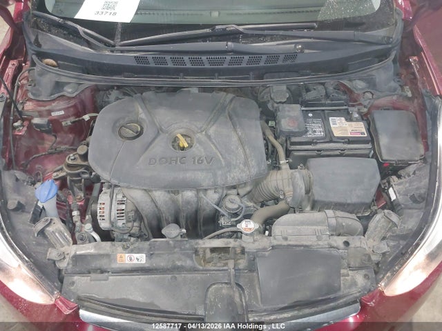 12587717 :رقم المزاد ، 5NPDH4AE6GH799131 vin ، 2016 Hyundai Elantra Se/sport/limited مزاد بيع