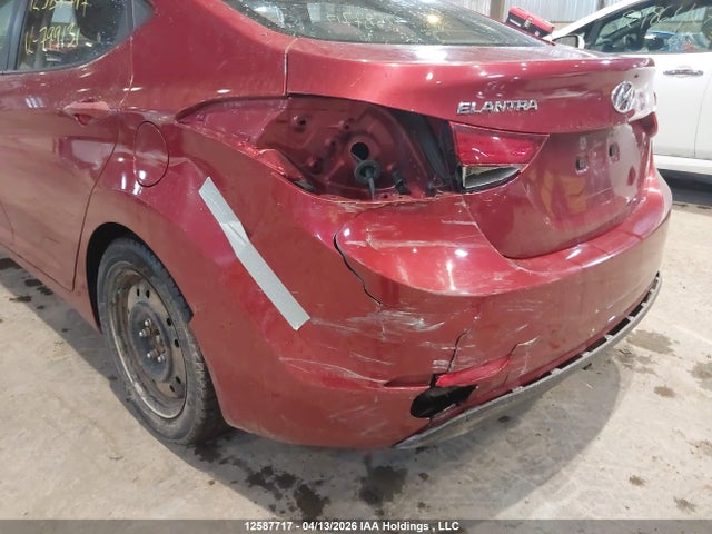 12587717 :رقم المزاد ، 5NPDH4AE6GH799131 vin ، 2016 Hyundai Elantra Se/sport/limited مزاد بيع