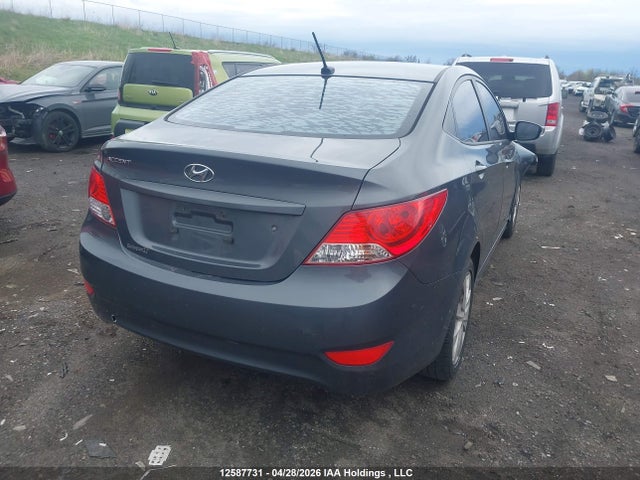 2012 Hyundai Accent Gls მანქანა იყიდება აუქციონზე, vin: KMHCU4AE3CU228019, აუქციონის ნომერი: 12587731