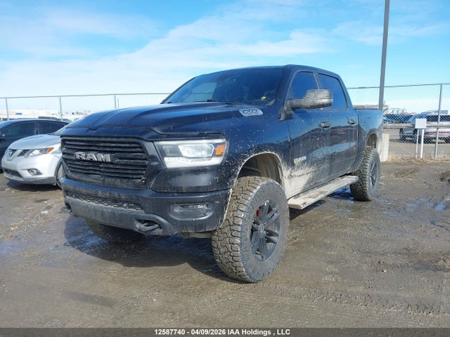 12587740 :رقم المزاد ، 1C6SRFFT4KN836457 vin ، 2019 Ram 1500 Big Horn مزاد بيع