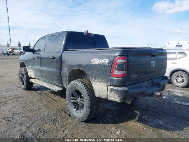 12587740 :رقم المزاد ، 1C6SRFFT4KN836457 vin ، 2019 Ram 1500 Big Horn مزاد بيع