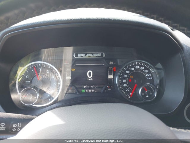 12587740 :رقم المزاد ، 1C6SRFFT4KN836457 vin ، 2019 Ram 1500 Big Horn مزاد بيع