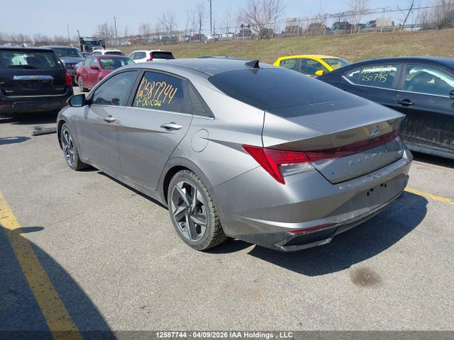 12587744 :رقم المزاد ، KMHLN4AJ4PU061024 vin ، 2023 Hyundai Elantra Hybrid Luxury مزاد بيع