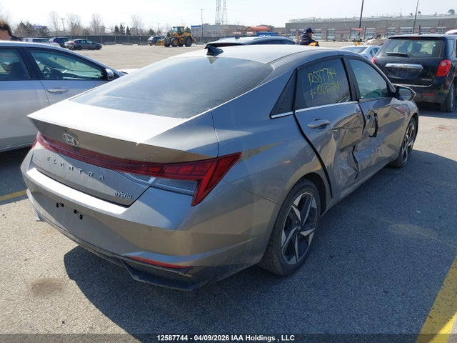 12587744 :رقم المزاد ، KMHLN4AJ4PU061024 vin ، 2023 Hyundai Elantra Hybrid Luxury مزاد بيع
