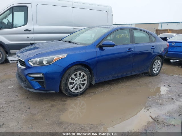 2020 Kia Forte Fe/lxs მანქანა იყიდება აუქციონზე, vin: 3KPF24AD1LE158601, აუქციონის ნომერი: 12587758