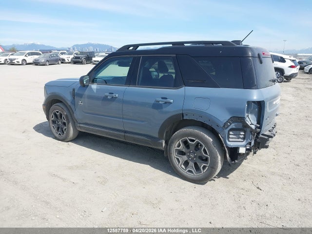 Продажа на аукционе авто 2025 Ford Bronco Sport Outer Banks, vin: 3FMCR9CN0SRF22284, номер лота: 12587759