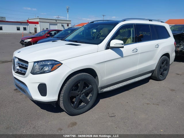 12587765 :رقم المزاد ، 4JGDF6EE4JB002276 vin ، 2018 Mercedes-benz Gls 450 4matic مزاد بيع