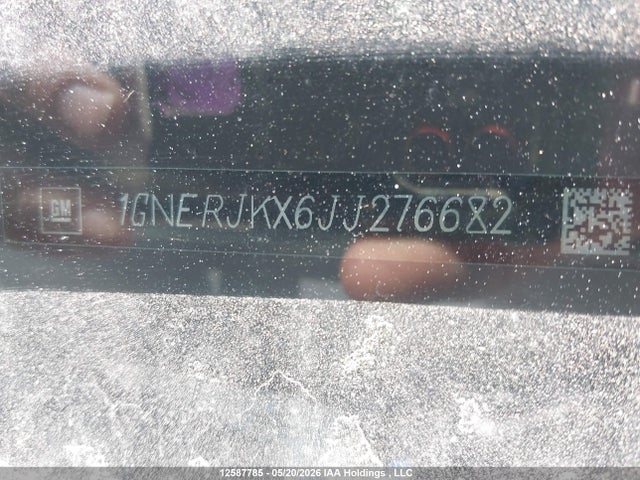 1GNERJKX6JJ276682 Chevrolet Traverse Rs