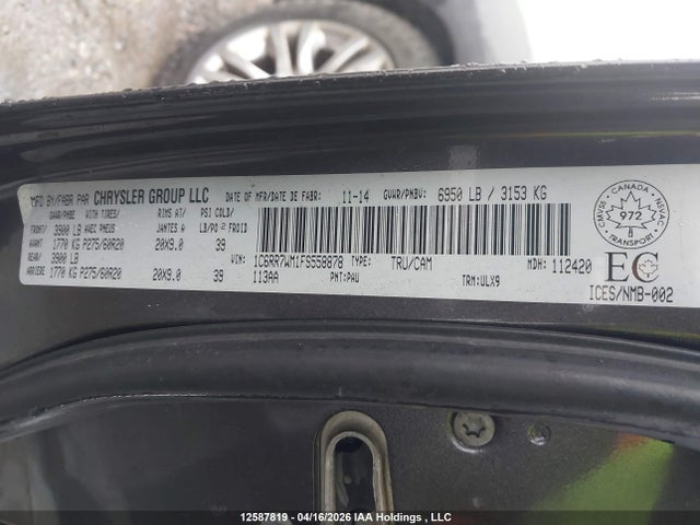 1C6RR7WM1FS558878 Dodge RAM 1500