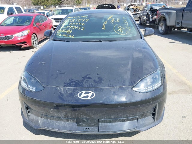 12587849 :رقم المزاد ، KMHM34AA3SA093452 vin ، 2025 Hyundai Ioniq 6 Preferred Long Range مزاد بيع