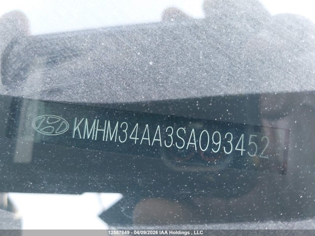 12587849 :رقم المزاد ، KMHM34AA3SA093452 vin ، 2025 Hyundai Ioniq 6 Preferred Long Range مزاد بيع