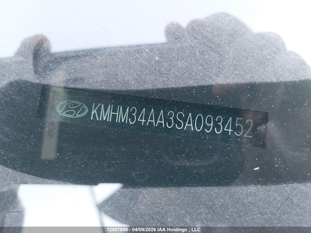 12587849 :رقم المزاد ، KMHM34AA3SA093452 vin ، 2025 Hyundai Ioniq 6 Preferred Long Range مزاد بيع