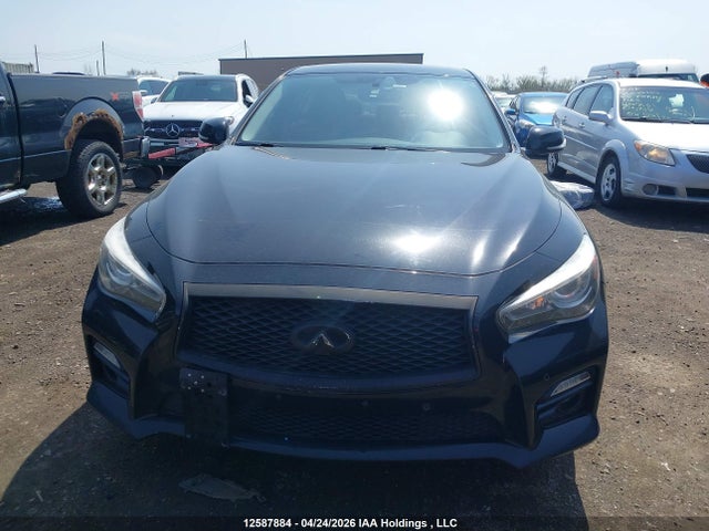 12587884 :رقم المزاد ، JN1BV7AR6EM700723 vin ، 2014 Infiniti Q50 Premium/sport مزاد بيع