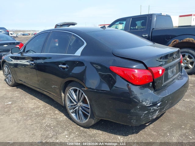 12587884 :رقم المزاد ، JN1BV7AR6EM700723 vin ، 2014 Infiniti Q50 Premium/sport مزاد بيع