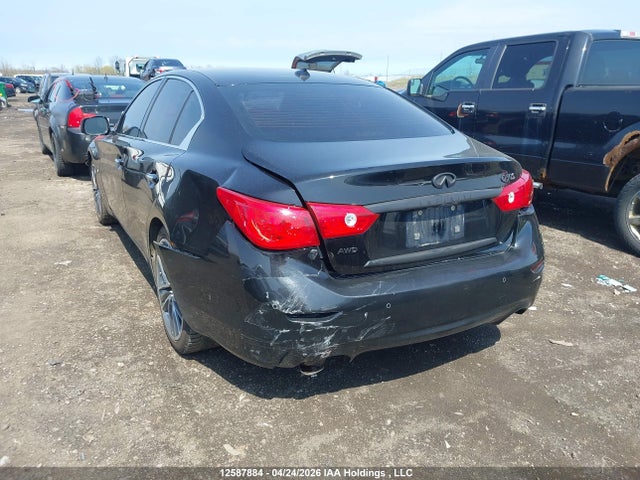 12587884 :رقم المزاد ، JN1BV7AR6EM700723 vin ، 2014 Infiniti Q50 Premium/sport مزاد بيع