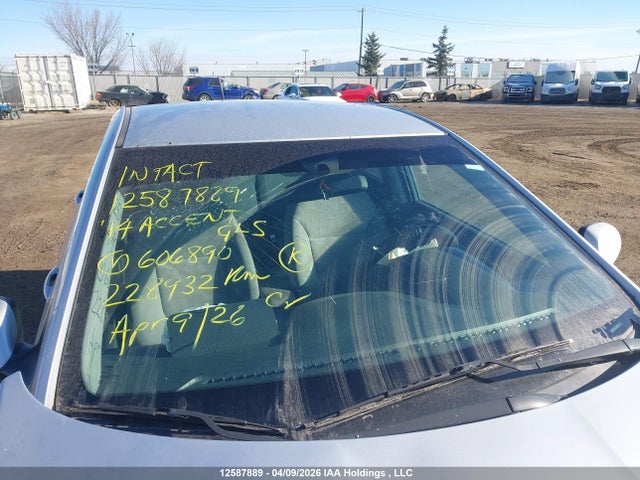 KMHCT4AE6EU606890 Hyundai Accent Gls/gs