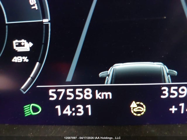 12587897 :رقم المزاد ، WA1G2AFZ5RP022627 vin ، 2024 Audi Q4 E-tron مزاد بيع