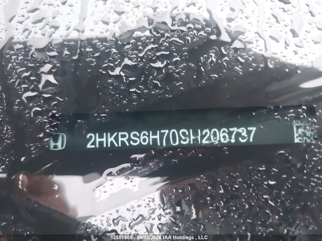 12587908 :رقم المزاد ، 2HKRS6H70SH206737 vin ، 2025 Honda Cr-v Ex-l Hybrid مزاد بيع