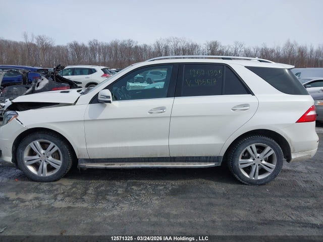 12571325 :رقم المزاد ، 4JGDA2EB5EA435517 vin ، 2014 Mercedes-benz Ml 350 Bluetec 4matic مزاد بيع