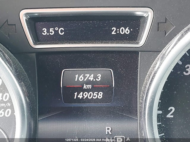 12571325 :رقم المزاد ، 4JGDA2EB5EA435517 vin ، 2014 Mercedes-benz Ml 350 Bluetec 4matic مزاد بيع