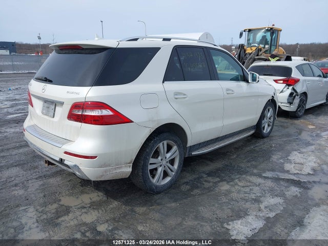 12571325 :رقم المزاد ، 4JGDA2EB5EA435517 vin ، 2014 Mercedes-benz Ml 350 Bluetec 4matic مزاد بيع
