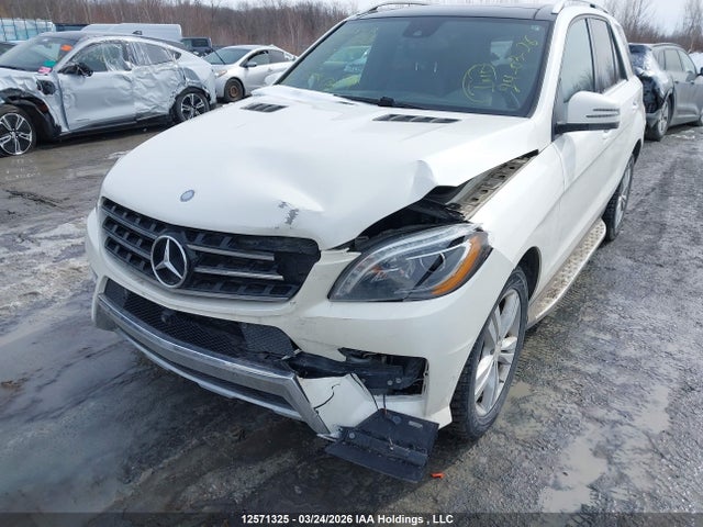 12571325 :رقم المزاد ، 4JGDA2EB5EA435517 vin ، 2014 Mercedes-benz Ml 350 Bluetec 4matic مزاد بيع